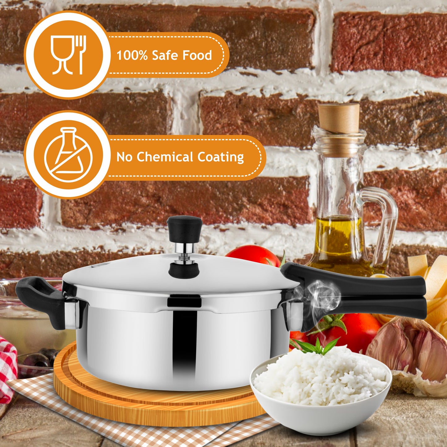 Triply Whizz Pressure Pan