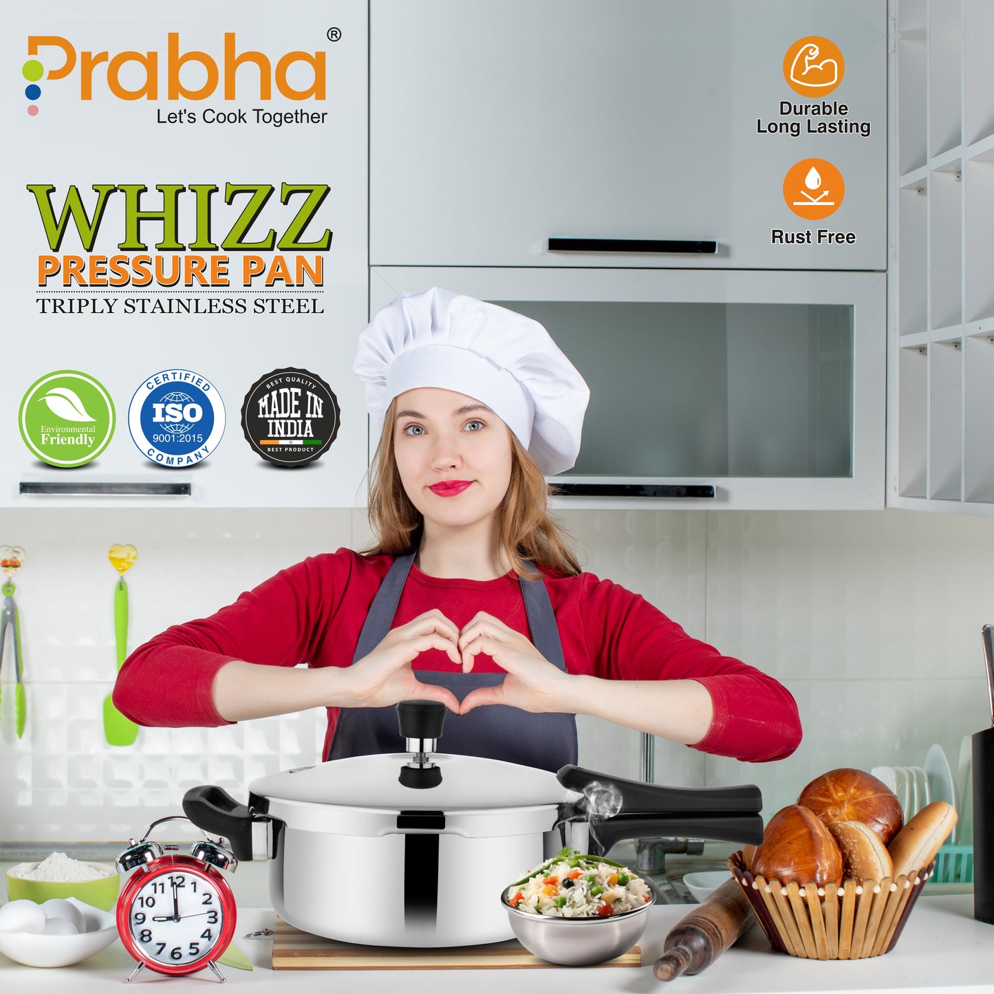 Triply Whizz Pressure Pan