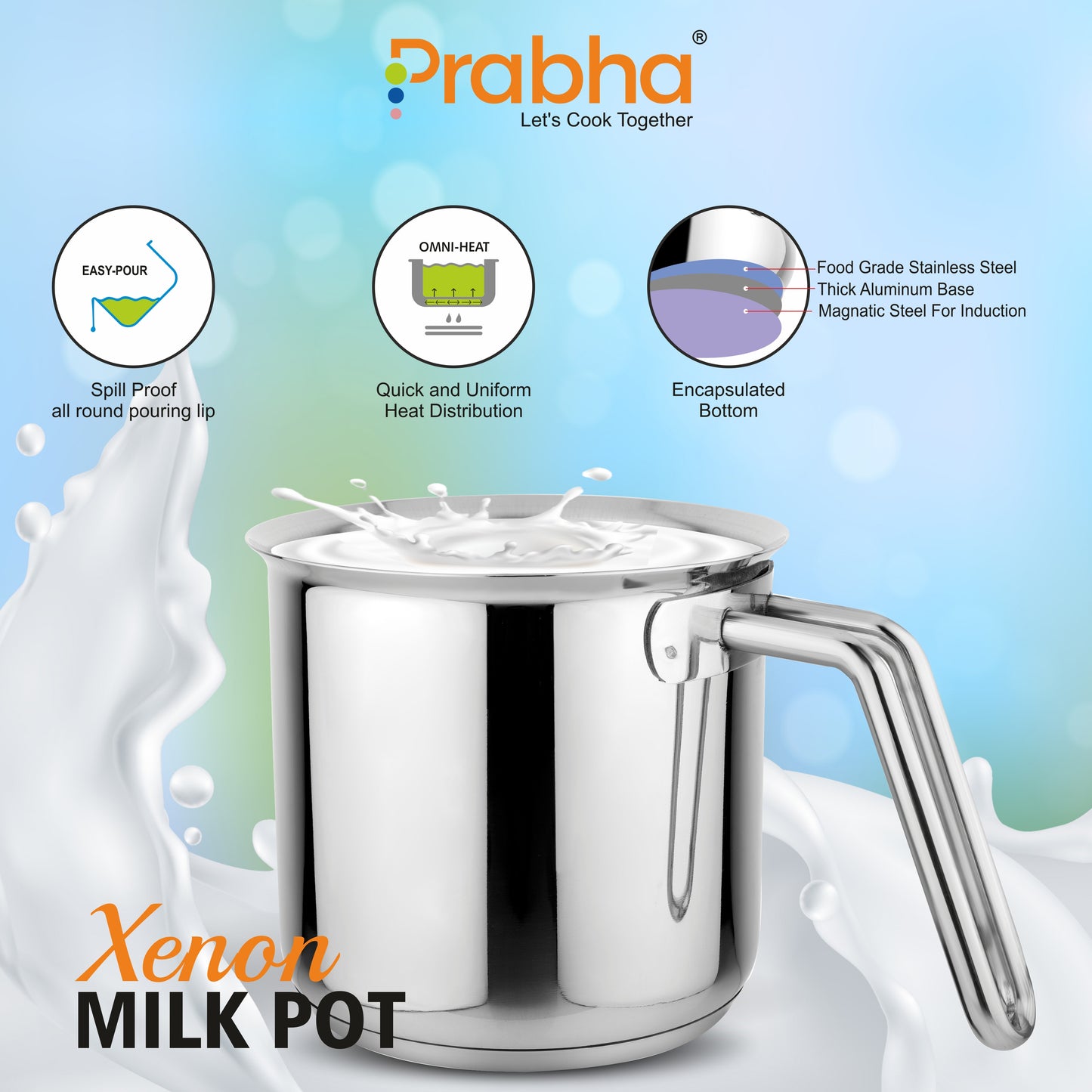 Xenon Ib Milkpot Without Lid