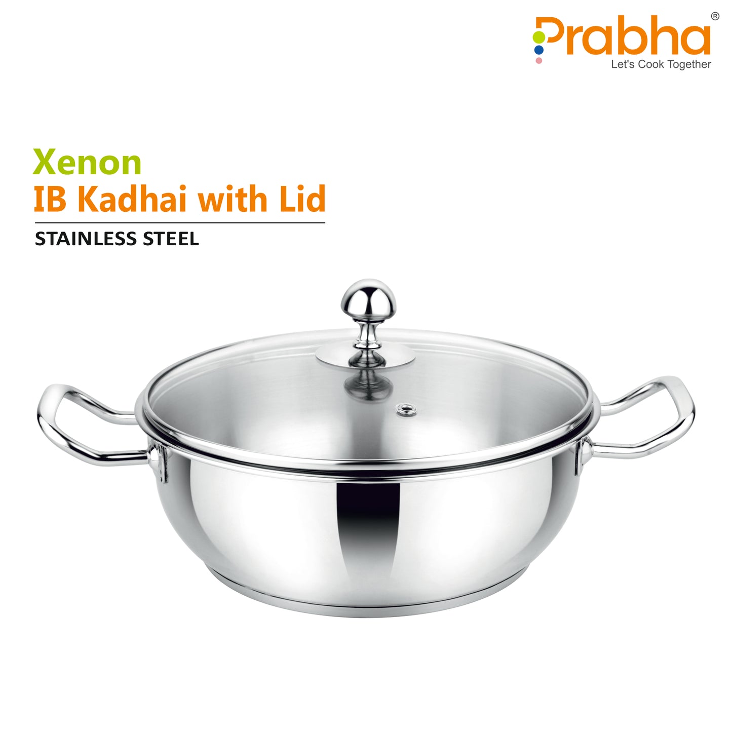Xenon IB Kadhai with Lid