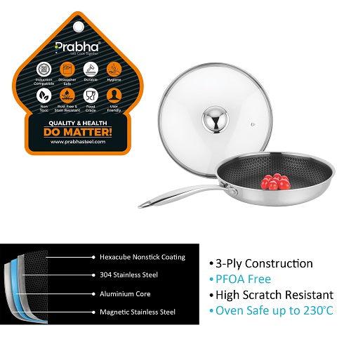 Triply Hexa Cube Frypan With Lid