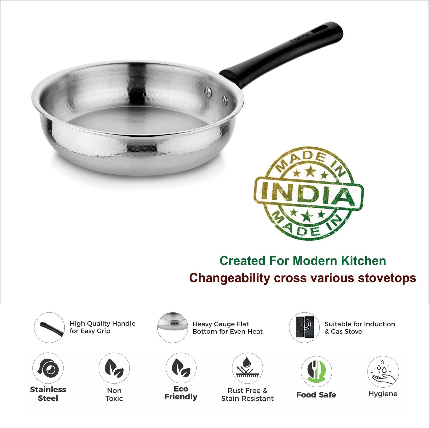Magnum Hammered Frypan Without Lid