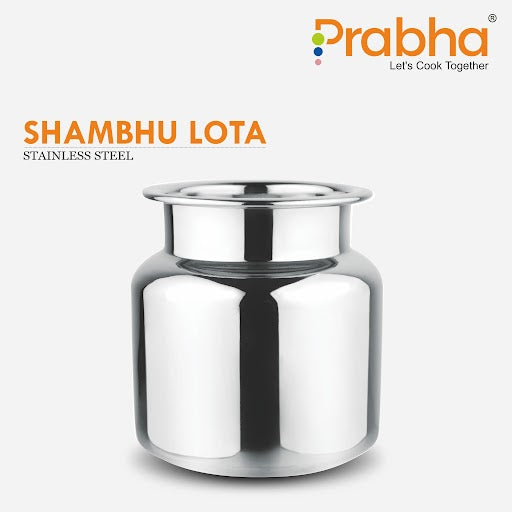 Stainless Steel Water Storage Shambhu Lota - Prabha