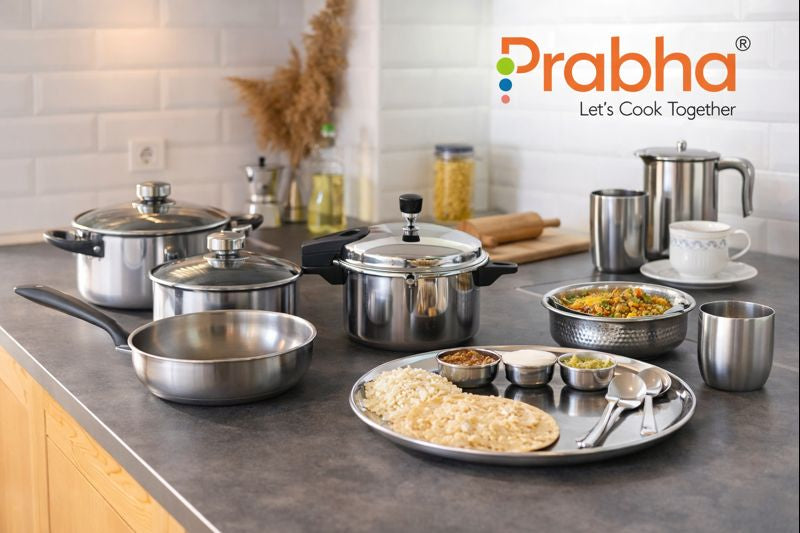 Elevating Kitchens with Premium Stainless Steel Kitchenware – Prabha