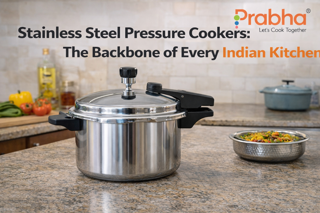 Stainless Steel Pressure Cookers: The Backbone of Every Indian Kitchen