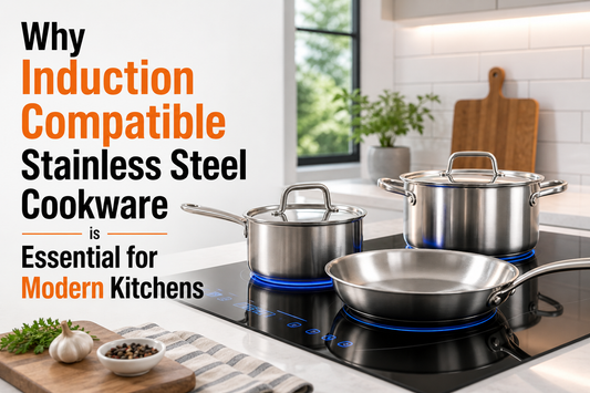 Why Induction Compatible Stainless Steel Cookware is Essential for Modern Kitchens