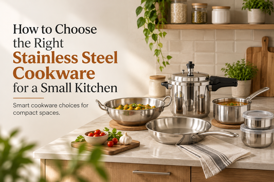 How to Choose the Right Stainless Steel Cookware for a Small Kitchen
