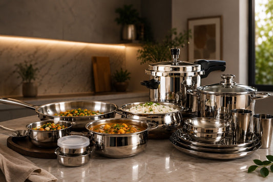 Why Stainless Steel Kitchenware is a Better Long-Term Investment for Indian Families