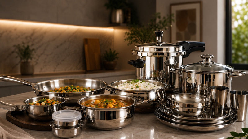 Why Stainless Steel Kitchenware is a Better Long-Term Investment for Indian Families