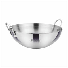 Prima Triply Capsule Bottom Kadhai Without Lid