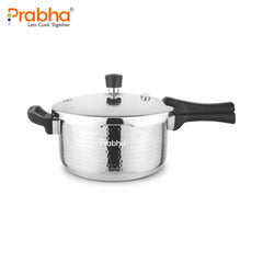 Triply Whizz Pressure Cooker Hammered