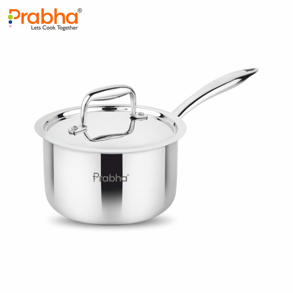 Prima Triply Saucepan With Lid