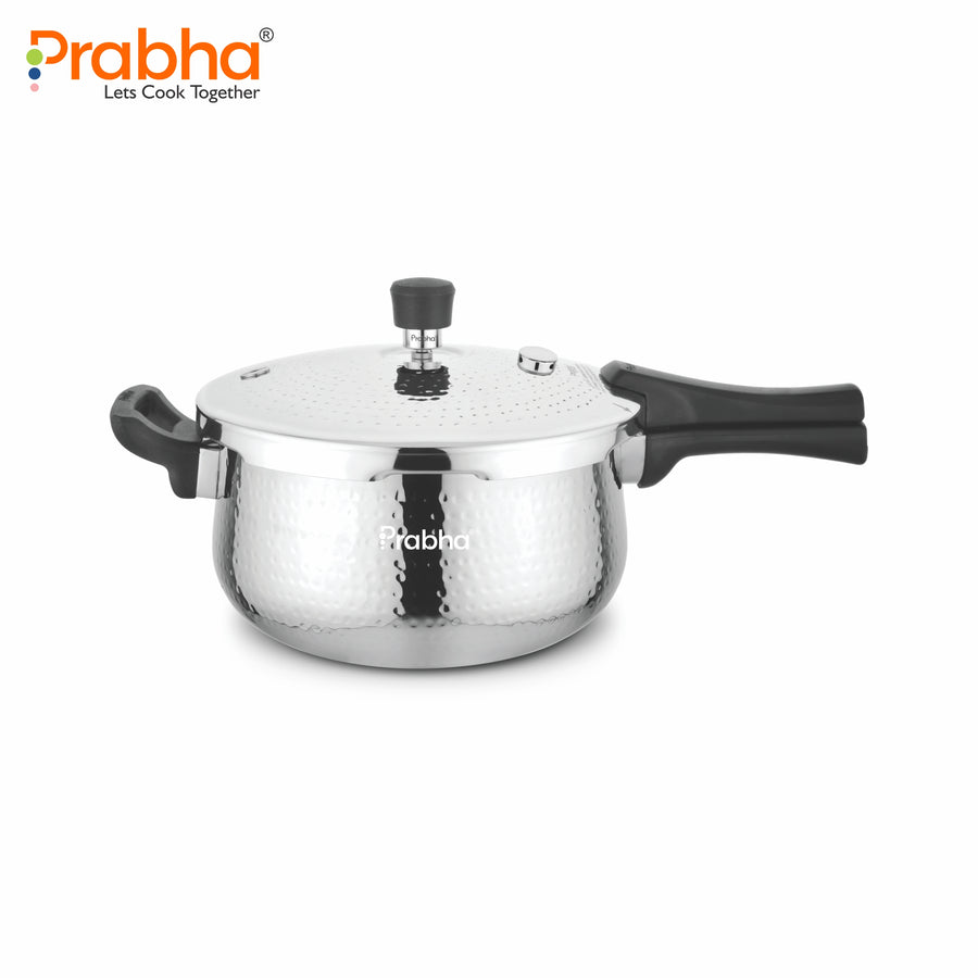 Triply Kalash Pressure Cooker Hammered