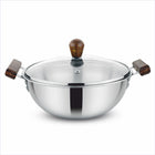 Prochef Deep Kadhai With Lid