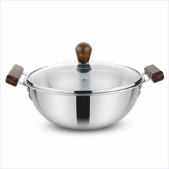 Prochef Deep Kadhai With Lid