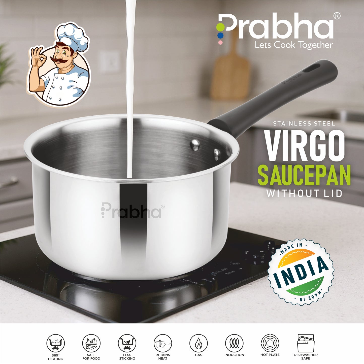 Virgo Saucepan Without Lid