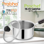 गैलरी व्यूवर में इमेज लोड करें, Prochef Saucepan With Lid
