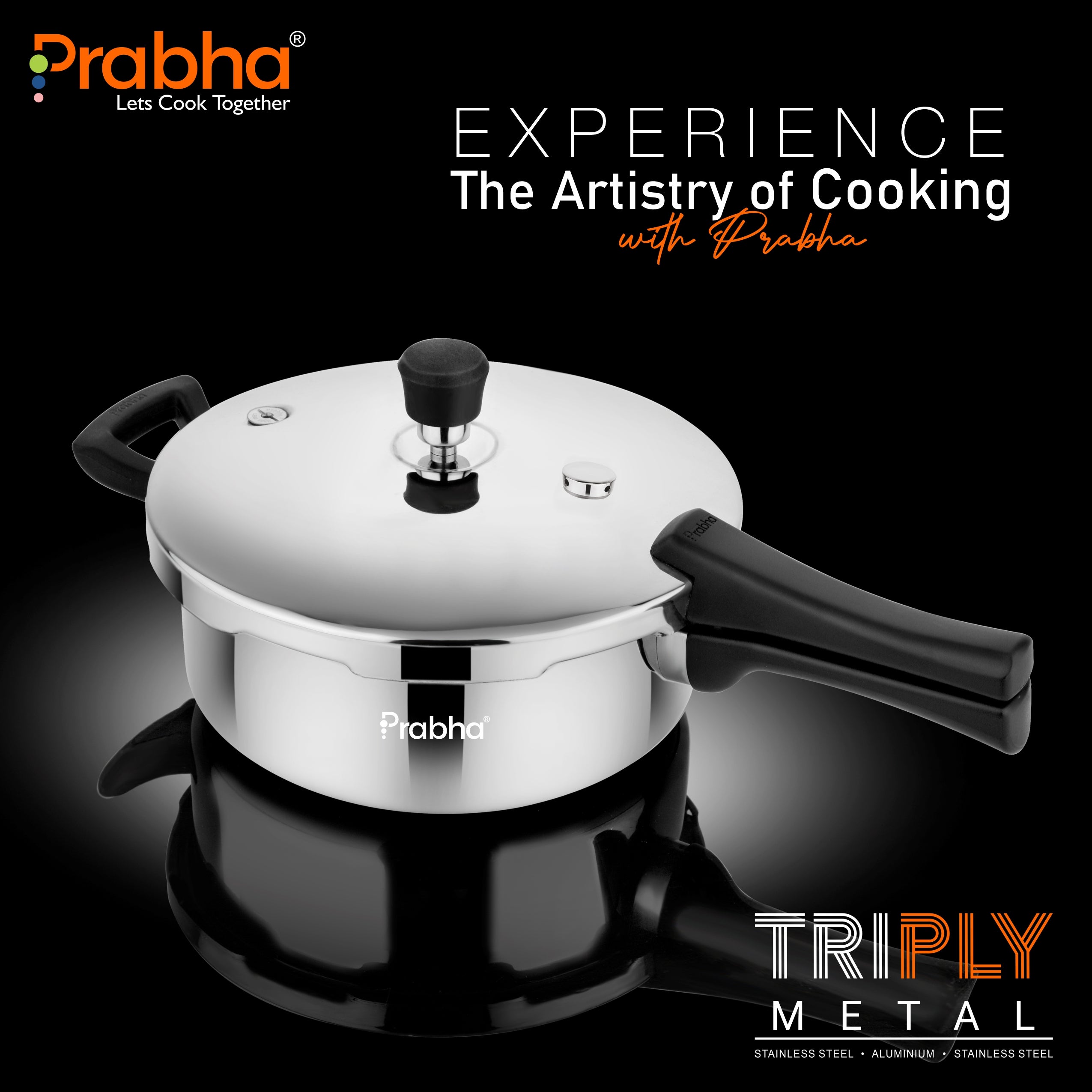 Triply Whizz Pressure Pan