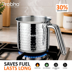 Xenon IB Hammered Milkpot Without Lid