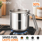 Xenon IB Stainless Steel Milk Pot without Lid | Induction Compatible Milk Boiler