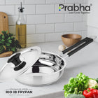 Rio IB Frypan With Lid Induction Friendly