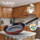 Astrid Nonstick Deep Frypan With Glass Lid