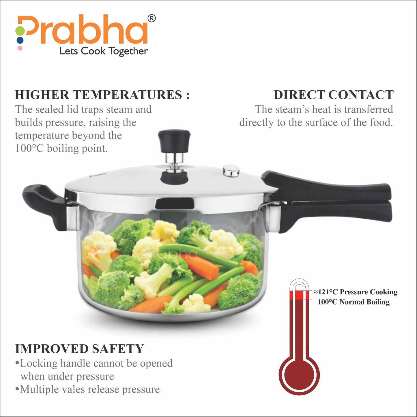 Triply Whizz Pressure Cooker