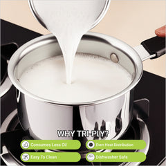 Prochef Belly Saucepan With Lid