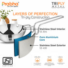 Prima Plus Capsule (Bottom) Tadka Pan