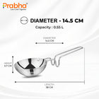 Prima Plus Capsule (Bottom) Tadka Pan