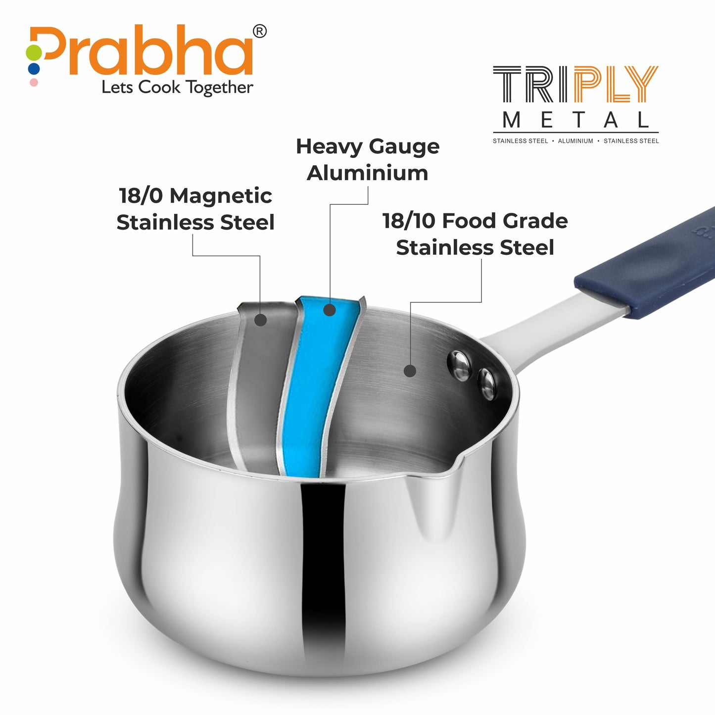 Omega Triply Mini Coffee & Tea Warmer 10cm, 500ml