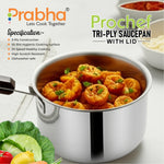 गैलरी व्यूवर में इमेज लोड करें, Prochef Saucepan With Lid
