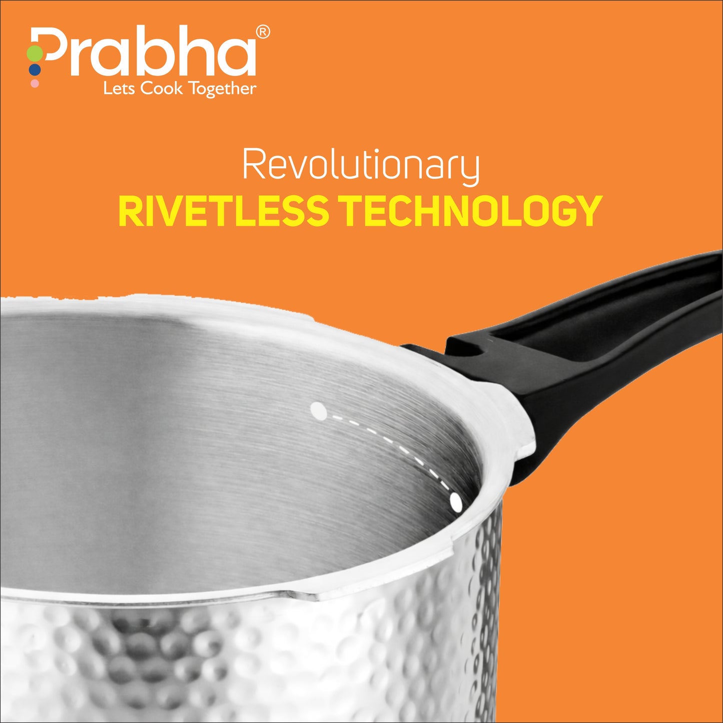 Triply Kalash Pressure Cooker Hammered