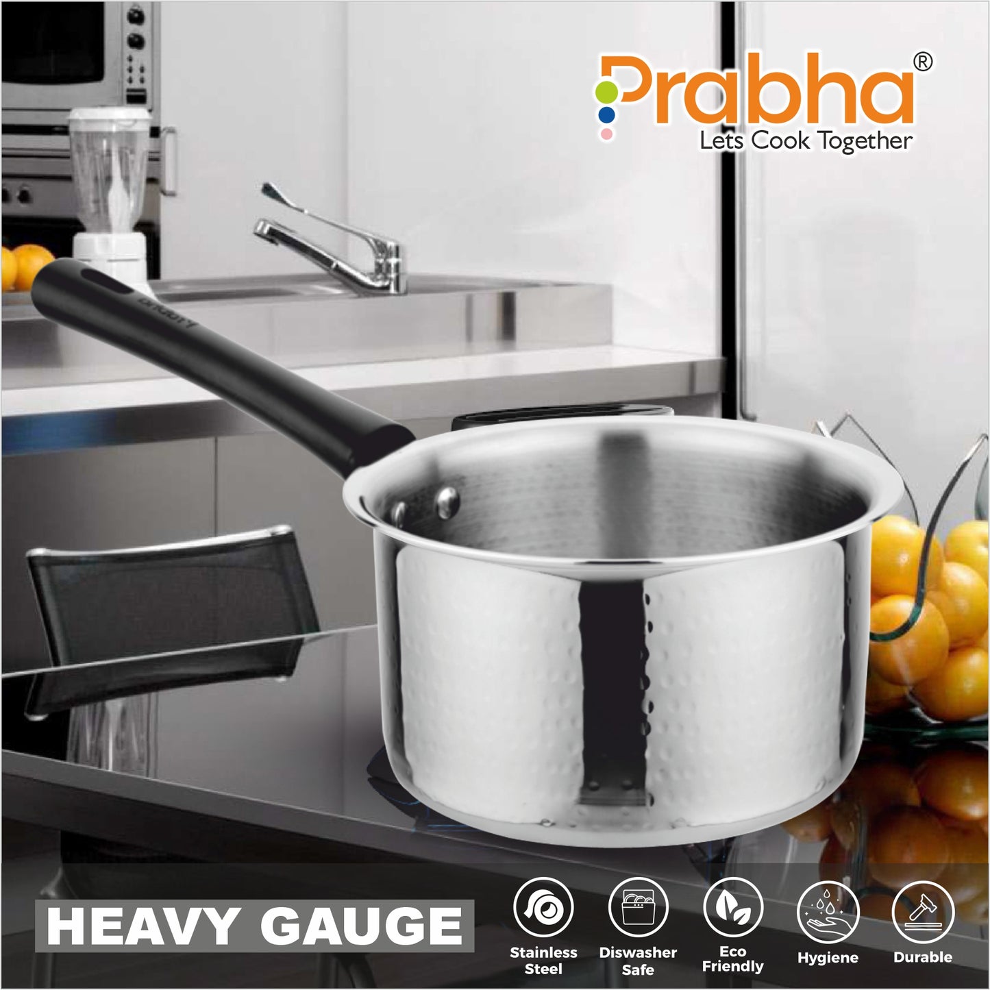 Magnum Hammered Saucepan Without Lid