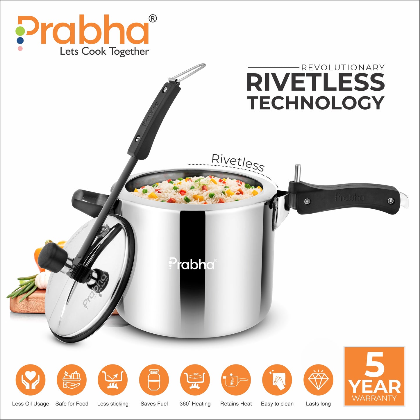 Prochef Triply Pressure Cooker