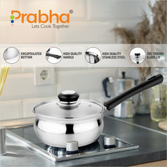 Grace IB Belly Sauce Pan with Lid