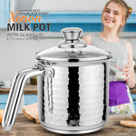 Load image into Gallery viewer, Xenon IB Hammered Milkpot With Lid
