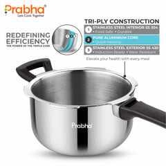 Triply Whizz Pressure Cooker