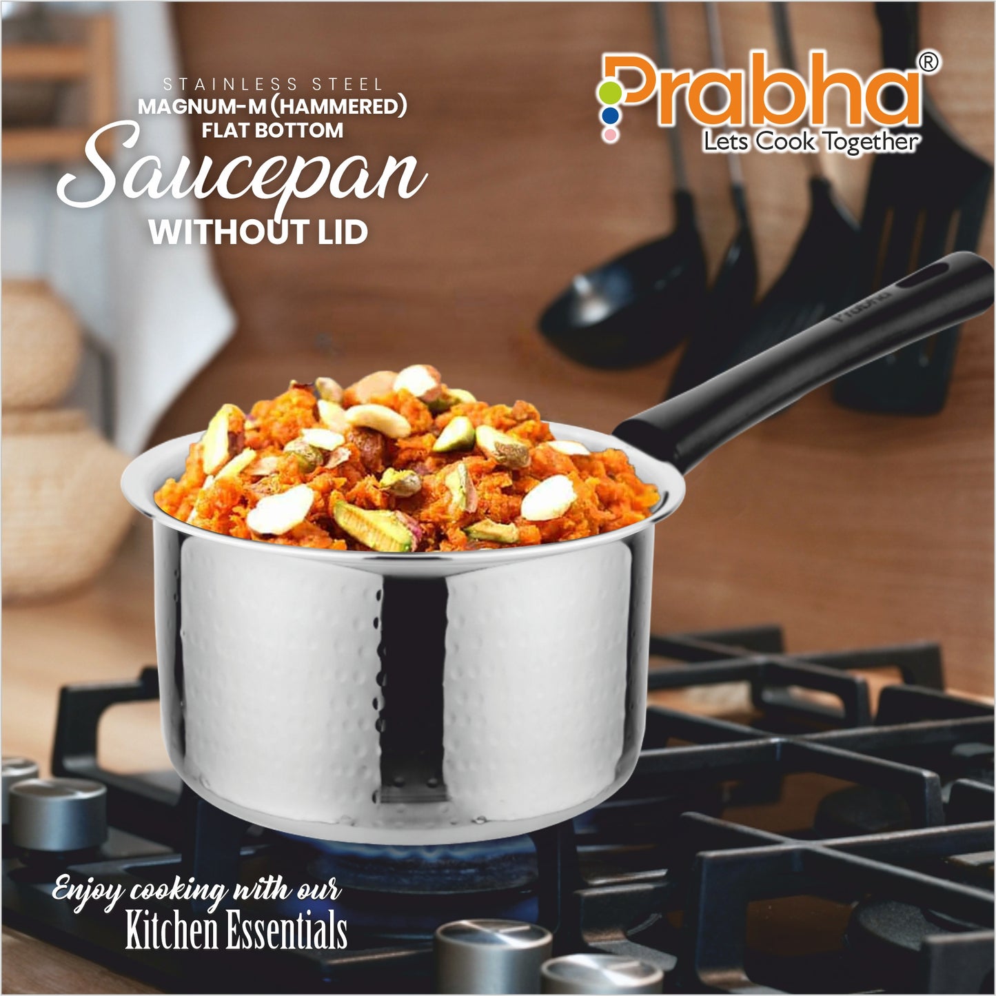 Magnum Hammered Saucepan Without Lid