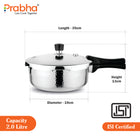 Tri-Ply Whizz Plus Hammered Pressure Pan with Steel & Glass Lid