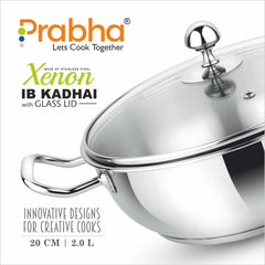 Xenon IB Kadhai with Lid