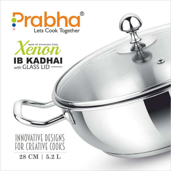 Xenon IB Kadhai with Lid