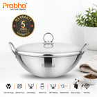 Prima Triply Capsule Bottom Kadhai With Lid