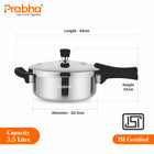 Tri-Ply Whizz  Pressure Pan | Induction & Gas Compatible