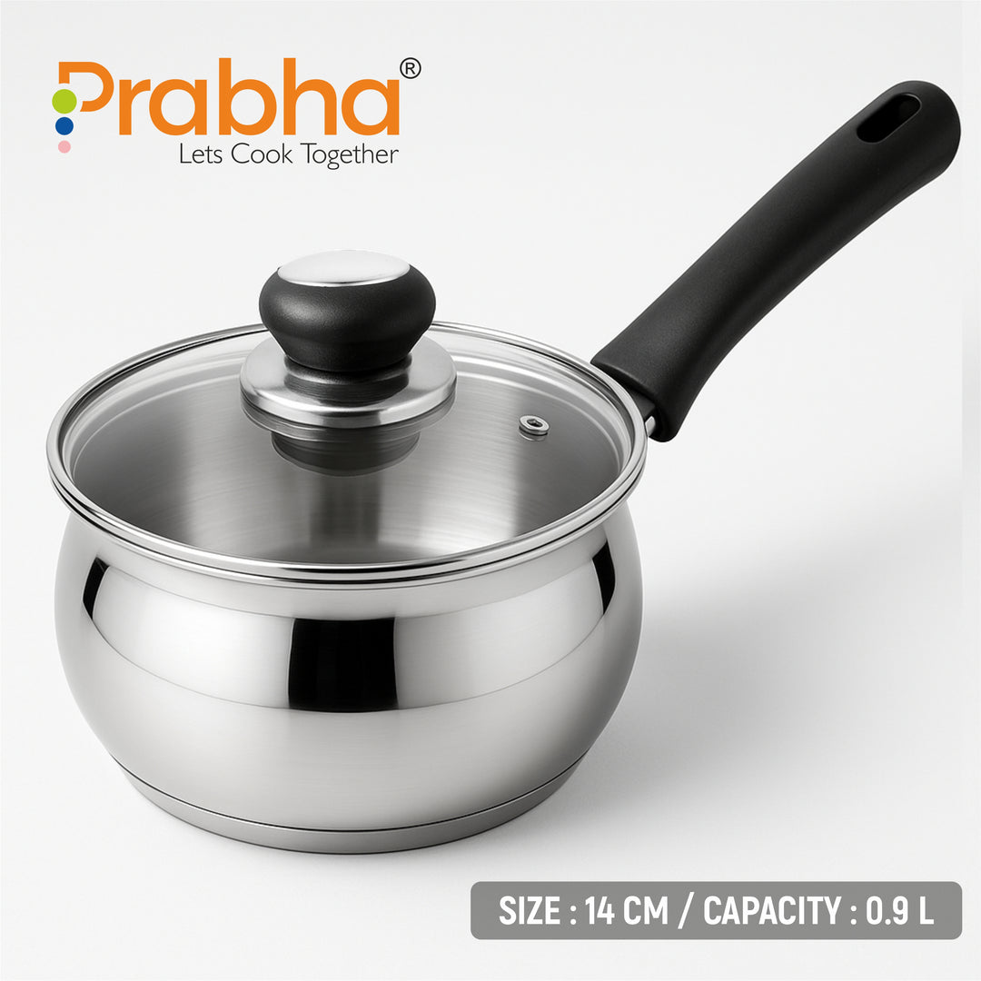 Grace IB Belly Sauce Pan with Lid