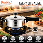 Tri-Ply Whizz Plus Pressure Pan with Steel & Glass Lid