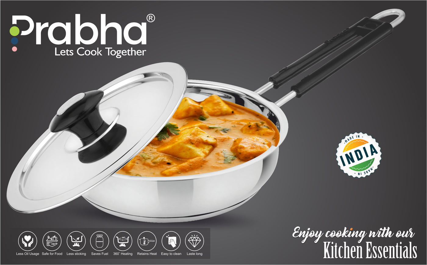 Rio IB Frypan With Lid Induction Friendly