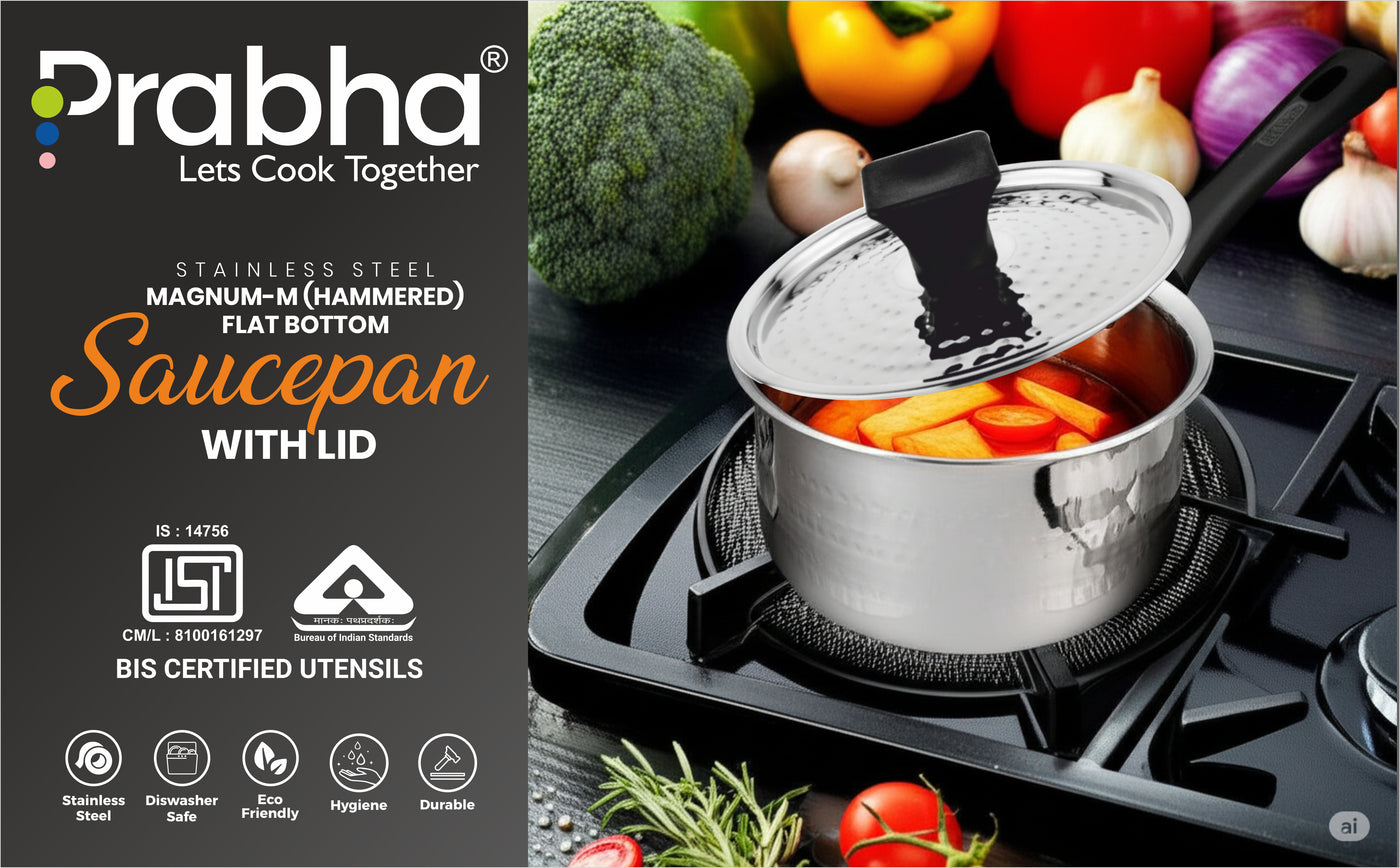 Magnum Hammered Saucepan With Lid