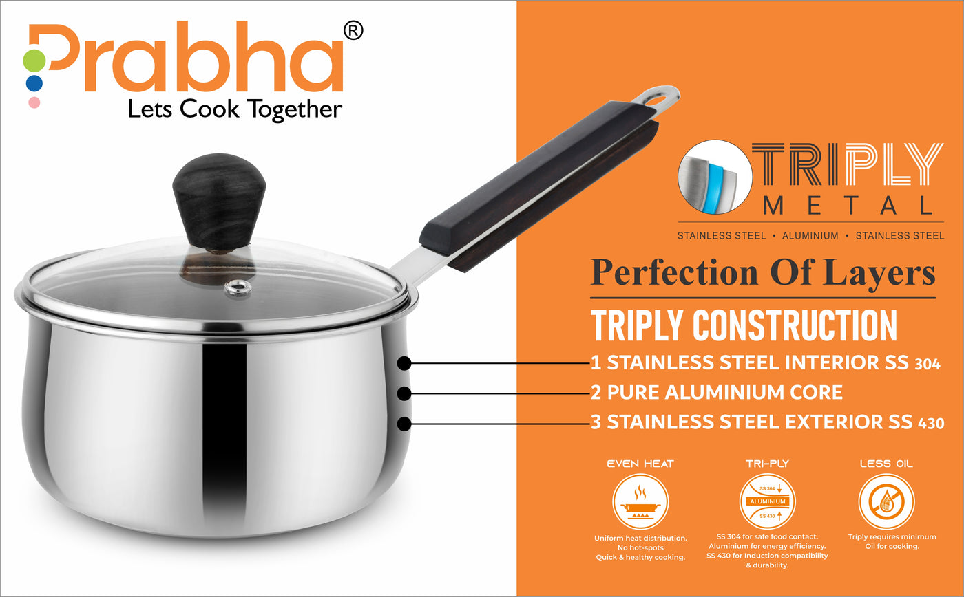 Prochef Belly Saucepan With Lid