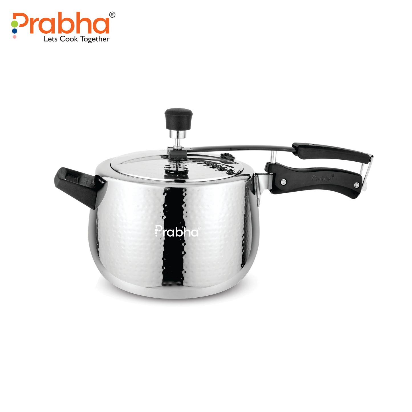 Prochef Curve Triply Pressure Cooker Hammered